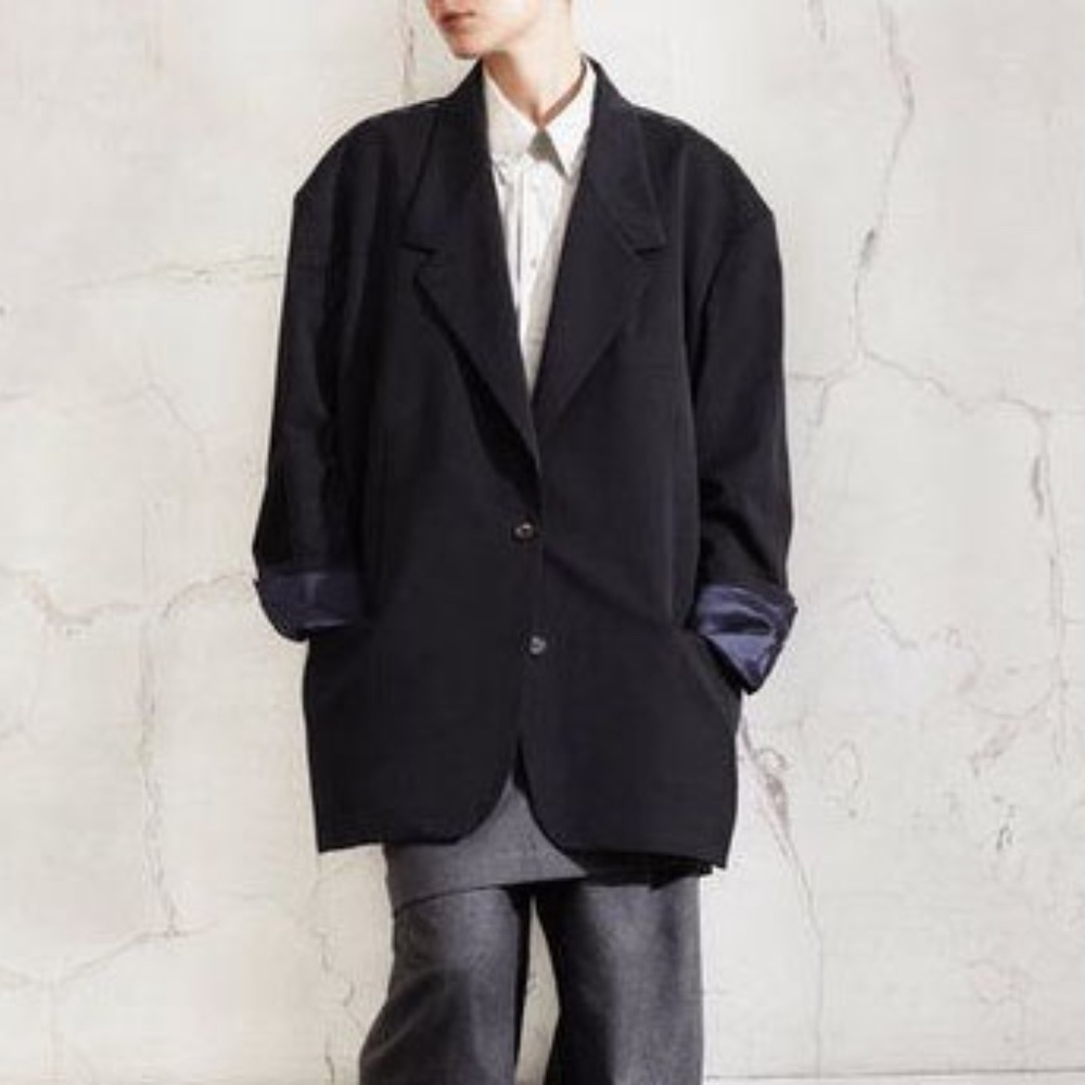 Margiela X H&M Oversized Black Blazer